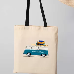 Tote bag - van books and travel