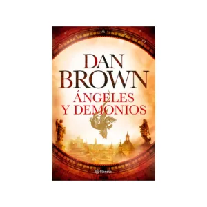 Portada del libro Ángeles y demonios de Dan Brown
