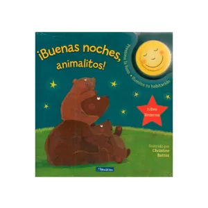 Portada del libro infantil Buenas noches animalitos -de Chouette