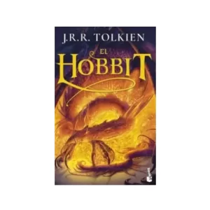 Portada del libro El Hobbit de J R R Tolkien