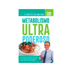 Portada del libro Metabolismo ultrapoderoso de Frank Suárez