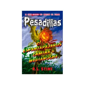Portada del libro Espantapájaros camina a medianoche pesadilla 2 de R. L. Stine