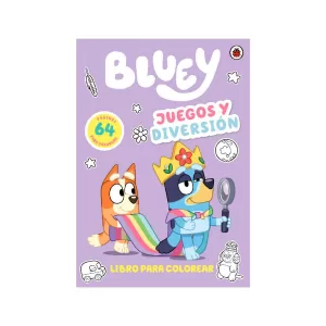 Portada del libro Bluey Juegos y Diversión de Bluey
