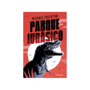 Portada del libro Jurassic Park de Michael Crichton
