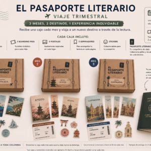 suscripción literaria trimestral en Colombia