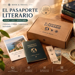 Suscripción literaria trimestral (3 destinos) | El Pasaporte Literario