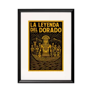 Cuadro la leyenda del dorado